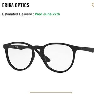 RayBan Erika Glasses (non prescription lens)